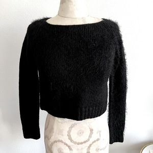 Fuzzy Topshop Long-sleeve